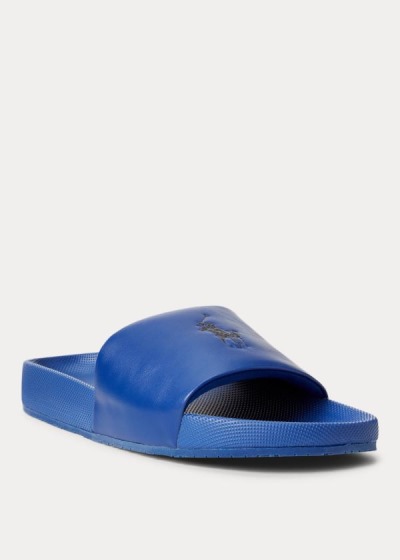 Polo Ralph Lauren Cayson Pony Slide Sandaler Herre Danmark (DBNGR6710)